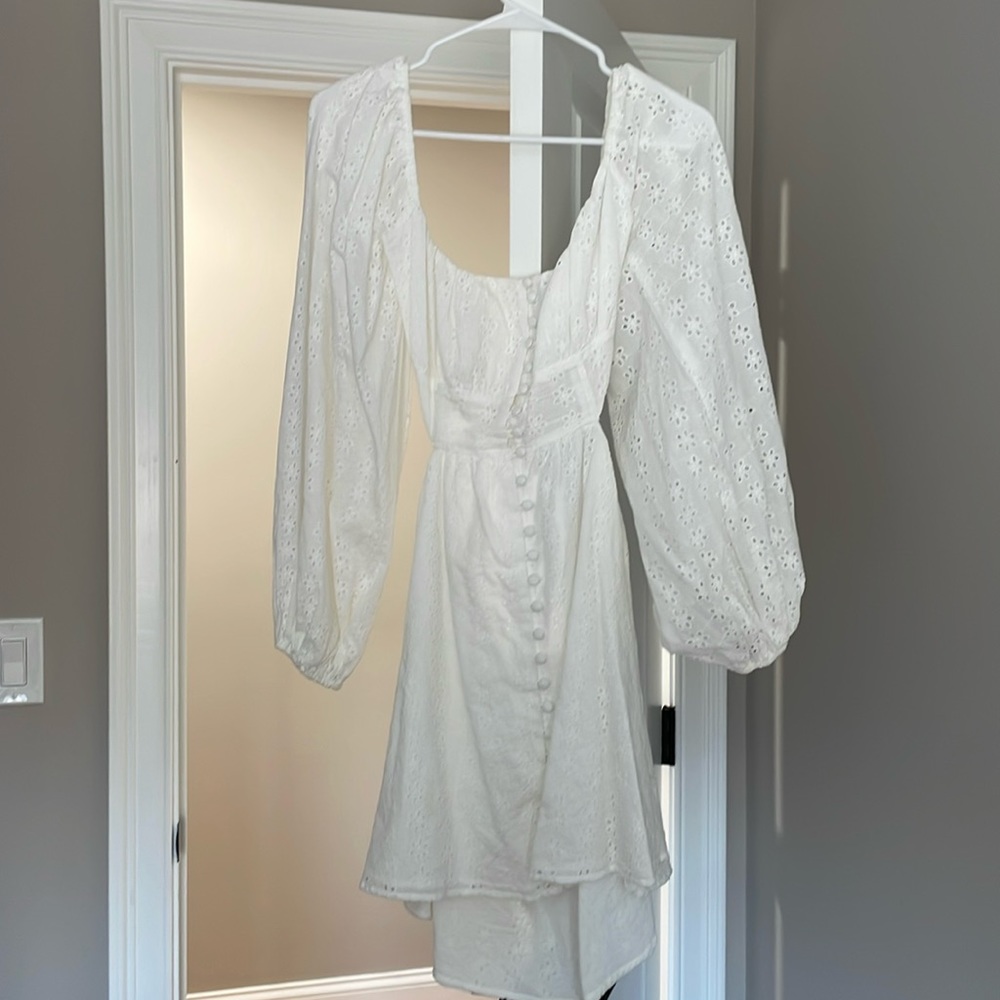 Sabolux eyelet dress